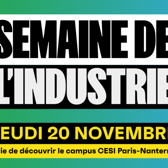 CEFIPA et CESI Nanterre vous invite à un après-midi immersion dans le cadre de la semaine de l'industrie
